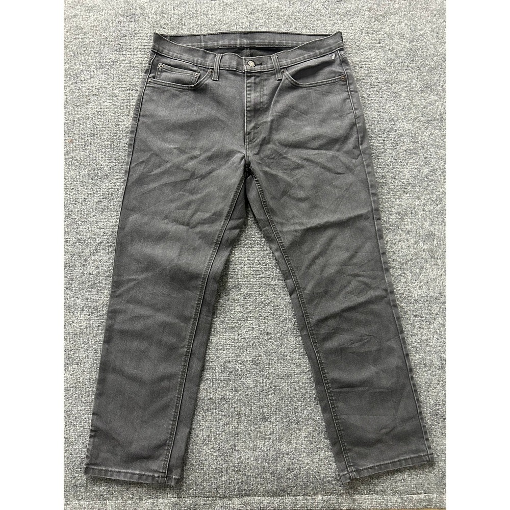 Levi's 511 Jeans Mens Size 36x30 Gray Slim Fit Stretch Denim Casual Pants